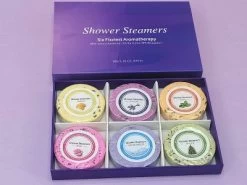Maison Aromatherapy Shower Steamers - Pack Of 6 Shower Bombs With Essential Oils