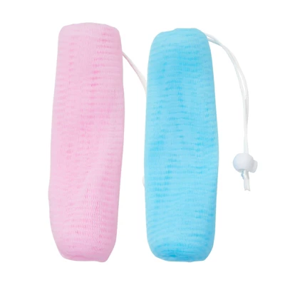 Okuna Outpost 20 Count Bar Soap Saver Bags, Loofah Holder Pouches For Bath Or Shower (5 Colors) - Image 6