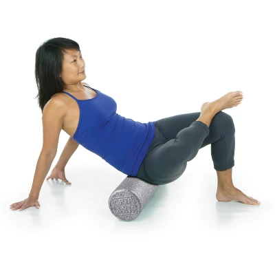 OPTP Silver AXIS Foam Roller - Moderate Density (36-Inch Round) - Image 4