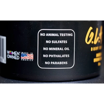 G.L.A.M. Body Scrubs Lemon Love Body Scrub - 8oz - Image 2