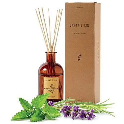 Craft & Kin Aromatherapy Scented Oil Reed Diffuser Set - Image 7