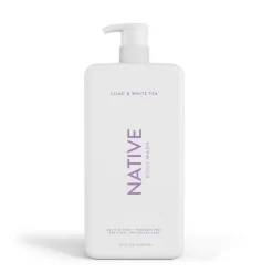 Native Lilac & White Tea Body Wash Pump - Lilac & White Tea Scent - 36 Fl Oz