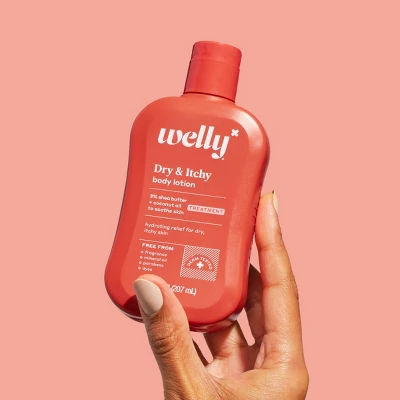 Welly Dry & Itchy Body Lotion Unscented - 7 Fl Oz - Image 3