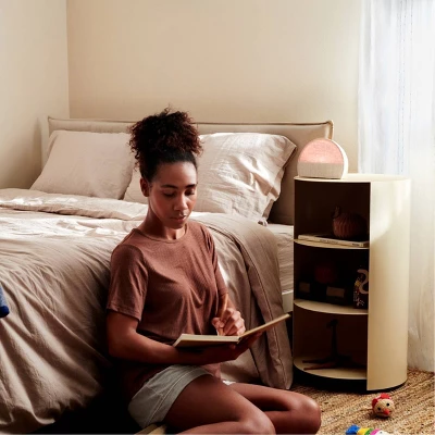 Hatch Restore 2 Bedside Sleep Guide Sunrise Alarm Clock Sound Machine - Putty - Image 5