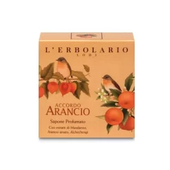 L'Erbolario Accordo Arancio Perfumed Bar Soap - Beauty Bar Soap - 3.5 Oz