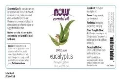 Now Foods Eucalyptus Oil - 16 Oz 16 Oz Liquid