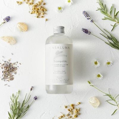 350ml Tranquility Reed Diffuser Refills Clear - Casalunaâ„¢