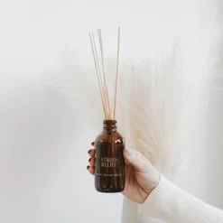 Sweet Water Decor Stress Relief Amber Reed Diffuser -3.5oz