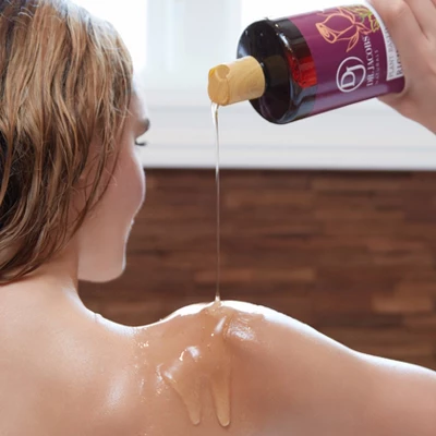 Dr Jacobs Naturals Rich Castile Rose Body Wash Hypoallergenic Vegan Sulfate-Free Paraben-Free Dermatologist Recommended 32oz - Rose - Image 4