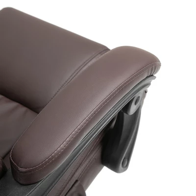 Vinsetto High Back Massage Office Desk Chair With 6-Point Vibrating Pillow, Computer Recliner Chair With Retractable Footrest, And Adjustable Lumbar Support - Image 5