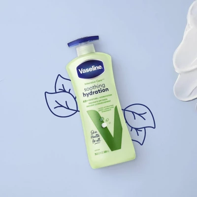 VaselineĀ® Vaseline Intensive Care Soothing Hydration Hand And Body Lotion Aloe - 3ct/20.3 Fl Oz Each - Image 6