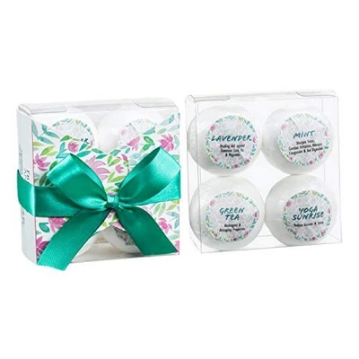 Freida & Joe Aromatherapy Fragrances 4 Pieces Bath Bomb Gift Set - Image 7