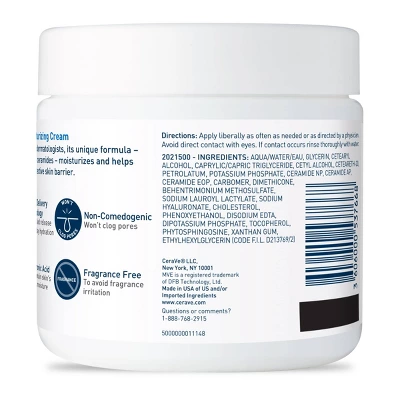 CeraVe Moisturizing Cream Unscented - 16 Fl Oz - Image 6