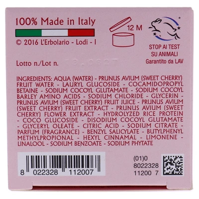 L'Erbolario Tra I Ciliegi Shower Gel - Body Wash - 8.4 Oz - Image 5