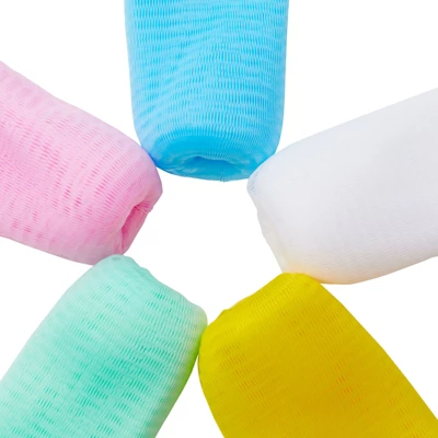 Okuna Outpost 20 Count Bar Soap Saver Bags, Loofah Holder Pouches For Bath Or Shower (5 Colors) - Image 5