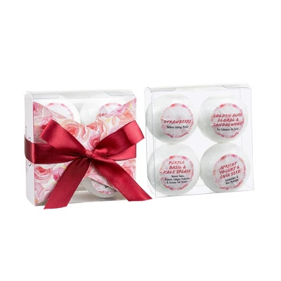 Freida & Joe Aromatherapy Fragrances 4 Pieces Bath Bomb Gift Set - Image 5