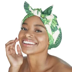 Kitsch Luxury Shower Cap - Palm Leaves