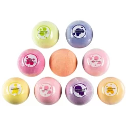 Freida & Joe Happy Day Fizzers Fragrances 9 Pieces Bath Bomb Gift Set