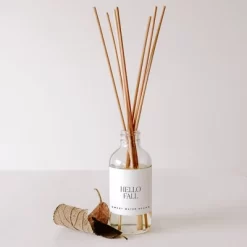 Sweet Water Decor Hello Fall Clear Reed Diffuser - 3.5oz