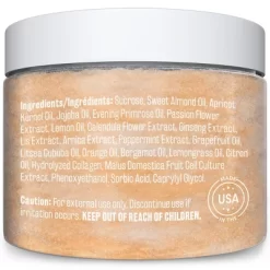 Brown Sugar Body Scrub, Exfoliating Body Scrub, M3 Naturals, 12oz