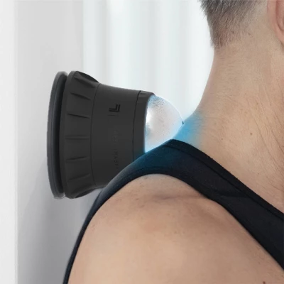 Sharper Image Ice Therapy Massage Ball With Wall Mount - Image 2