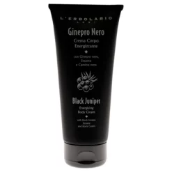 Black Juniper Energising Body Cream By LErbolario For Unisex - 6.7 Oz Body Cream