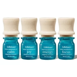 4pk Essential Oil Blends - Crisp Mountain Air - Lifelines