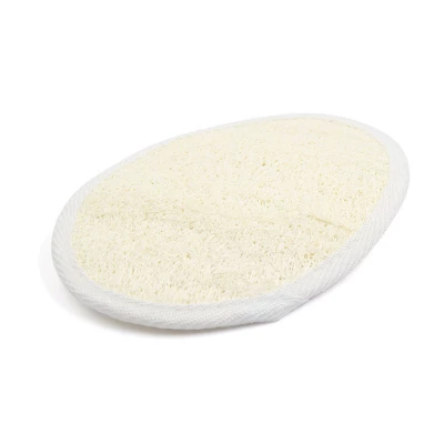 Unique Bargains Bath Shower Exfoliating Oval Pads Luffa Loofah Terry Cloth Cleaning Massage Scrubber Body Brush - Image 3