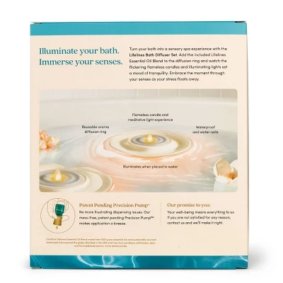 2pk Bath Diffuser Set Plus Essential Oil Blend - Lifelines - Image 5