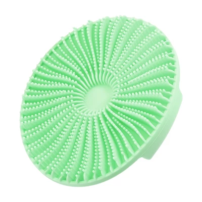Unique Bargains Circle Silicone Scrubber Bath Brush - Image 10