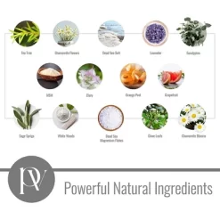 Pavelle Magnesium Dead Sea Salts For Soaking Muscles - 3 Lb (48 Oz)