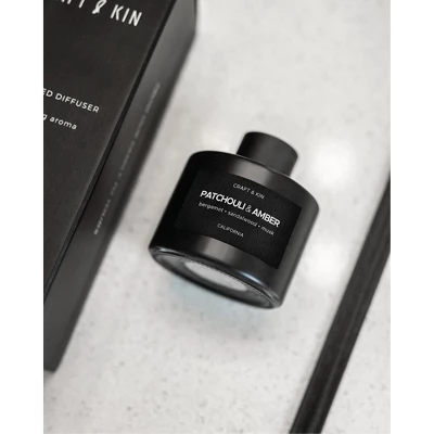 Craft & Kin Scented Oil Rattan Reed Diffuser Set - Image 4