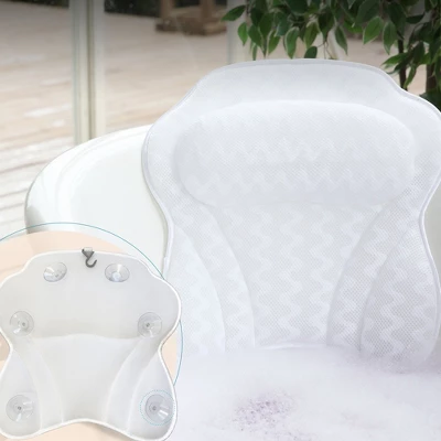 Bath Haven Ergonomic Bath Pillow For Head And Shoulders - Image 2