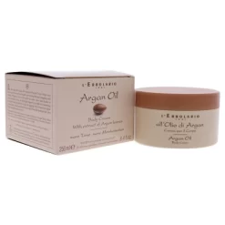 L'Erbolario Argan Oil Body Cream - Body Cream For Dry Skin - 8.4 Oz
