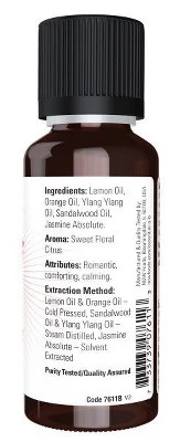 Now Foods Naturally Loveable Romance Blend 1 Fl Oz Oil