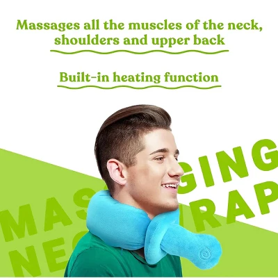 Pursonic Portable Neck & Shoulder Adjustable Heat Massaging Wrap - Image 3