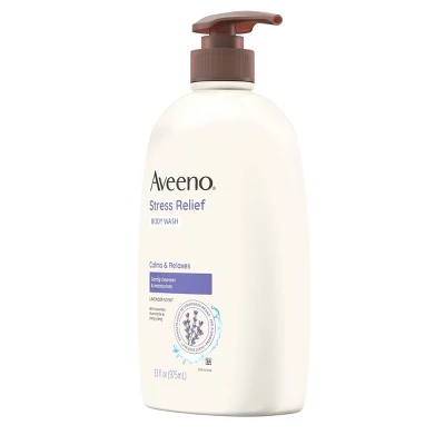 Aveeno Stress Relief Body Wash With Lavender & Chamomile - 33 Fl Oz - Image 6