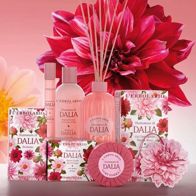 L'Erbolario Shades Of Dahlia Shower Gel - Body Wash - 8.4 Oz - Image 2