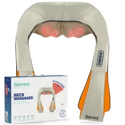 Belmint Shiatsu Neck And Shoulder Massager With Heat Function.