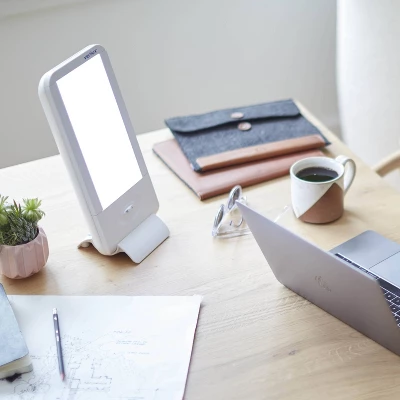 HappyLight Full-Size UV-Free Therapy Lamp White - Verilux