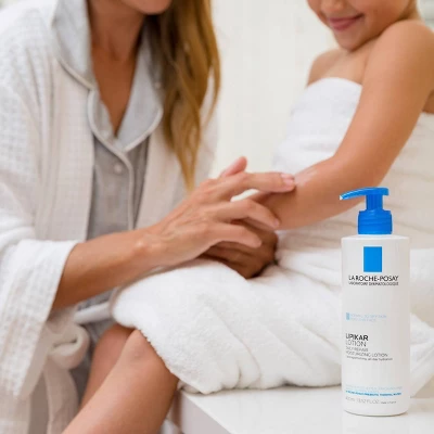 LA ROCHE-POSAY La Roche Posay Lipikar Daily Repair Moisturizing Body Lotion Unscented - 13.52 Fl Oz - Image 5