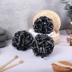 Royal Craft Wood Bath Sponge Set Of 3