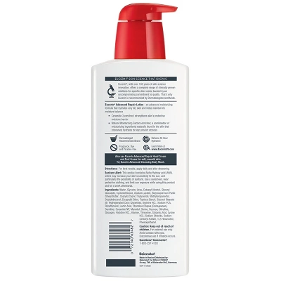 Eucerin Advanced Repair Unscented Body Lotion For Dry Skin - 16.9 Fl Oz - Image 3