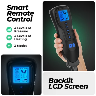 REATHLETE HEALR Leg, Calf, And Foot Massager For With Heat And Compression, Heat And Cold Therapies For Circulation Improvement And Pain Relief - Image 3