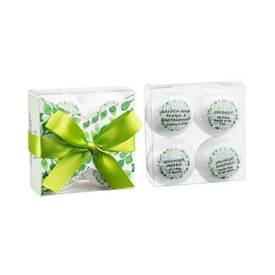 Freida & Joe Aromatherapy Fragrances 4 Pieces Bath Bomb Gift Set - Image 6