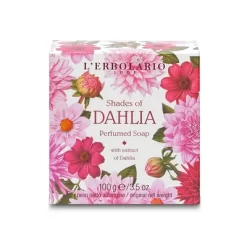L'Erbolario Shades Of Dahlia Perfumed Bar Soap - Beauty Bar Soap - 3.5 Oz