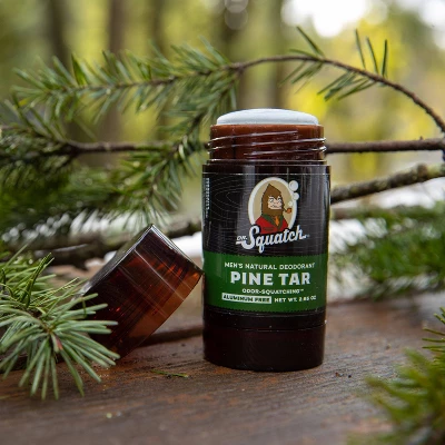 DR. SQUATCH Men's Bar Soap - Goat's Milk - Pine Scent - 17.65oz/4ct - Image 3