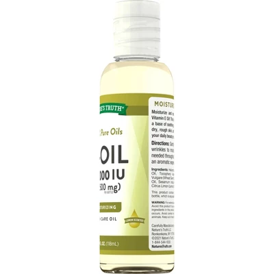 Nature's Truth Vitamin E Oil For Skin 30,000 IU | 4 Oz | Lemon Scented - Image 2