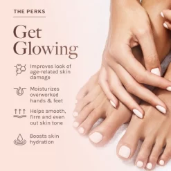 Reserveage Beauty, Hydrating Hand & Foot Cream With Pro-Collagen Booster And Micro-Encapsulated Copper Peptides, 2.5 Oz