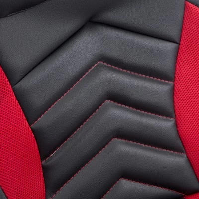 HOMCOM 6 Vibrating Point Massage Computer Gaming Chair 5 Modes, Racing Style Heated Desk Chair Swivel Rolling Chair With Headrest - Image 5